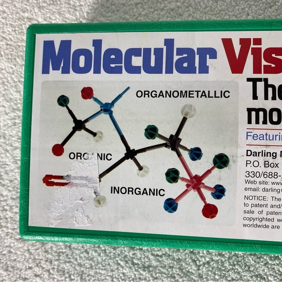 Vintage Molecular Visions The Flexible Molecular Model Kit - Picture 6 of 15